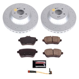 PowerStop® - Z17 Evolution Geomet® Plain Rear Brake Kit