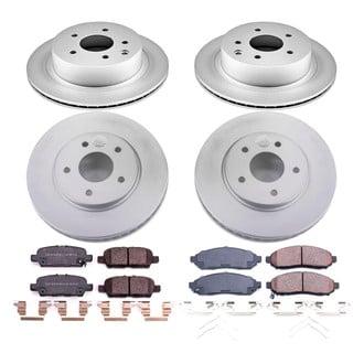 PowerStop® - Z17 Evolution Geomet® Plain Brake Kit