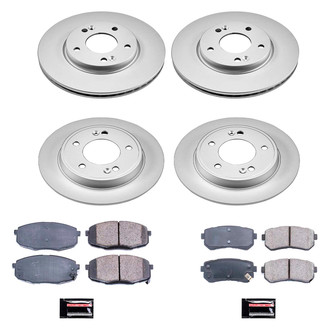PowerStop® - Evolution Geomet® Z17 Plain Brake Kit