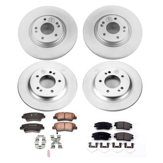 PowerStop® - Evolution Geomet® Z17 Plain Brake Kit