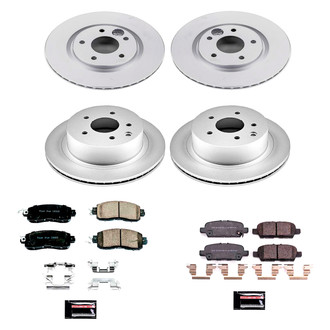 PowerStop® - Z17 Evolution Geomet® Plain Brake Kit