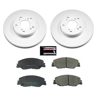 PowerStop® - Z17 Evolution Geomet® Plain Front Brake Kit