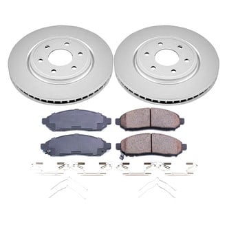 PowerStop® - Z17 Evolution Geomet® Plain Front Brake Kit
