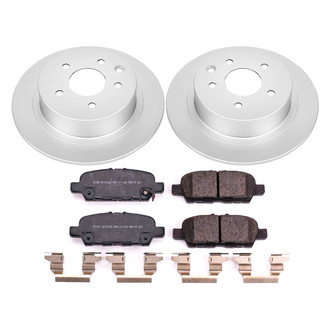PowerStop® - Z17 Evolution Geomet® Plain Rear Brake Kit