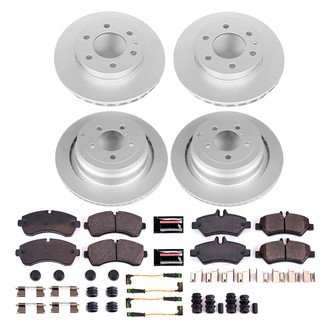 PowerStop® - Z17 Evolution Geomet® Plain Front and Rear Brake Kit