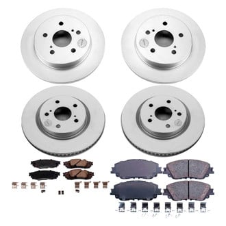 PowerStop® - Evolution Geomet® Z17 Plain Brake Kit