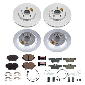 PowerStop® - Z17 Evolution Geomet® Plain Front and Rear Brake Kit