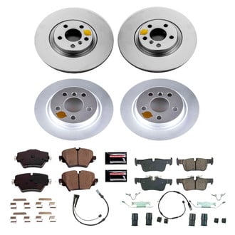 PowerStop® - Z17 Evolution Geomet® Plain Front and Rear Brake Kit