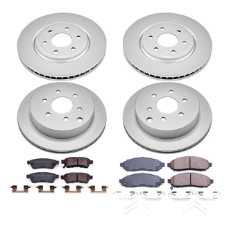 PowerStop® - Evolution Geomet® Z17 Plain Brake Kit