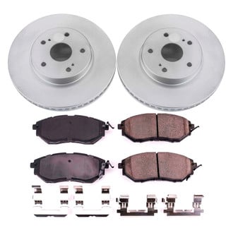 PowerStop® - Z17 Evolution Geomet® Plain Front Brake Kit