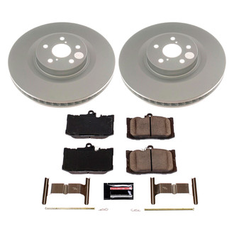 PowerStop® - Z17 Evolution Geomet® Plain Front Brake Kit