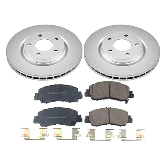 PowerStop® - Z17 Evolution Geomet® Plain Front Brake Kit