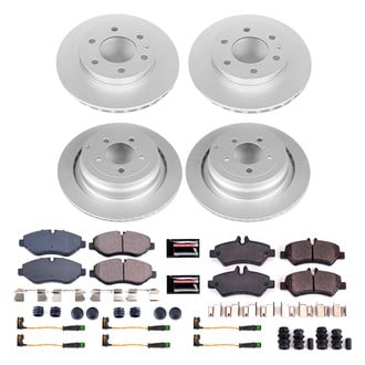 PowerStop® - Z17 Evolution Geomet® Plain Front and Rear Brake Kit