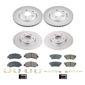 PowerStop® - Evolution Geomet® Z17 Plain Brake Kit