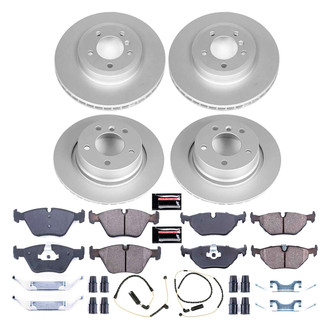 PowerStop® - Z17 Evolution Geomet® Plain Front and Rear Brake Kit