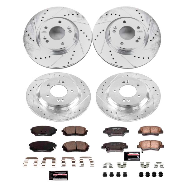 PowerStop® K7523 - 1-Click Z23 Evolution Sport Drilled and