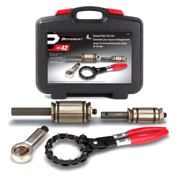 Powerbuilt® - 4-Pc Exhaust Pipe Cutting Kit