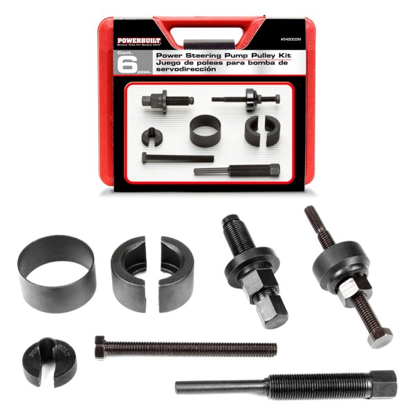 Powerbuilt® - Power Steering Pump Pulley Kit