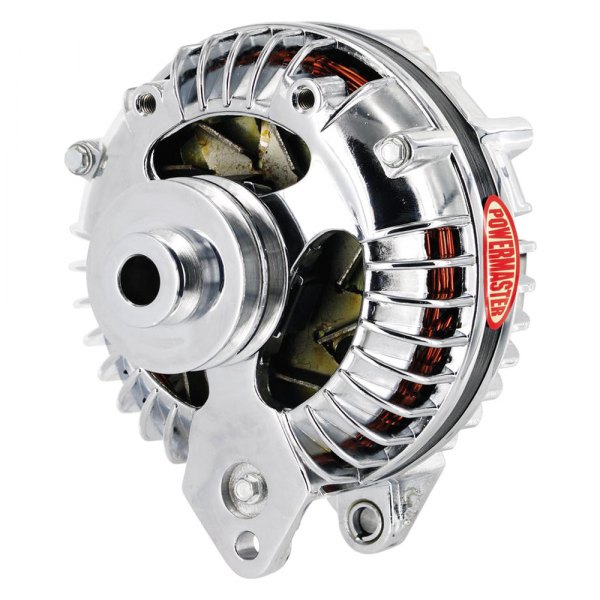 Powermaster® - Retro Style Chrysler Round Back Alternator with V-Belt Pulley (95A; 12V)