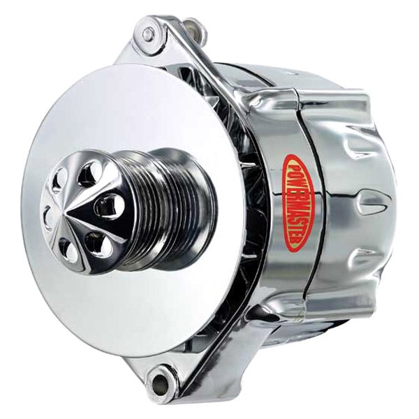Powermaster® - GM 12SI Smooth Look™ Alternator with Serpentine Pulley (100A; 12V)