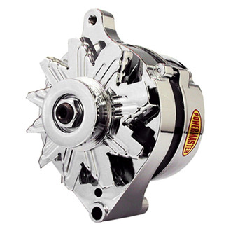 Powermaster® - Retro Style Ford 1G Alternator with V-Belt Pulley (60A; 12V) w/o 1 Wire Voltage Regulator