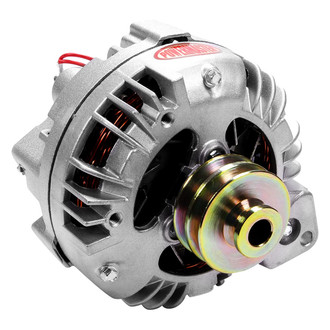 Powermaster® - Retro Style Chrysler Square Back Alternator with V-Belt Pulley (95A; 12V) with 1 Wire Voltage Regulator