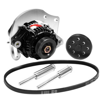 Powermaster® - Pro Series Nippondenso Alternator Kit with Serpentine Pulley (55A; 12V) with 8162 Alternator