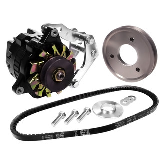Powermaster® - Nippondenso Pro Series Alternator Kit with V-Belt Pulley (100A; 12V) with 8072 Alternator