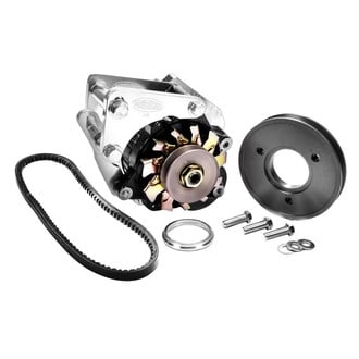 Powermaster® - Nippondenso Pro Series Alternator Kit with V-Belt Pulley (100A; 12V) with 8072 Alternator