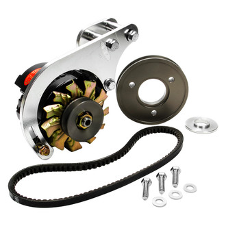 Powermaster® - Nippondenso Pro Series Alternator Kit with V-Belt Pulley (100A; 12V)