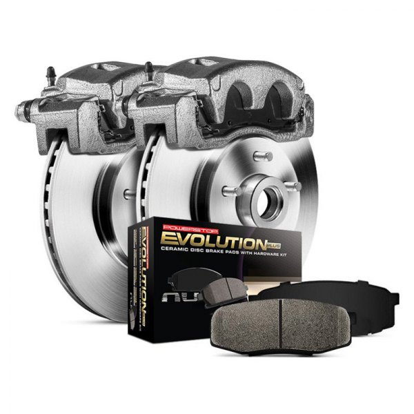 PowerStop® - 1-Click Autospecialty Front Brake Kit with Calipers
