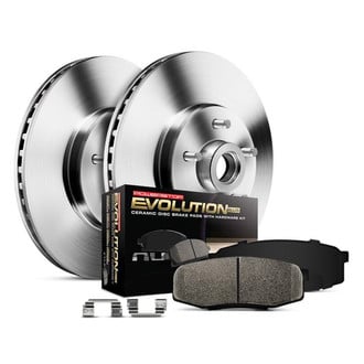 PowerStop® - 1-Click Autospecialty OE Replacement Plain Brake Kit