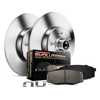 PowerStop® - 1-Click Autospecialty OE Replacement Plain Rear Brake Kit