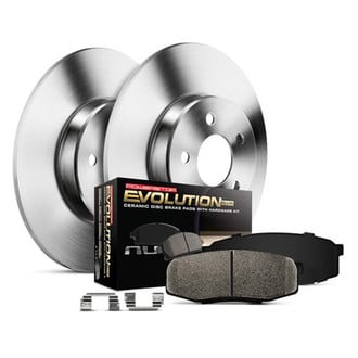 PowerStop® - 1-Click Autospecialty OE Replacement Plain Brake Kit