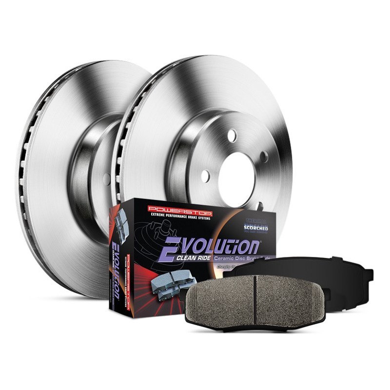 Rotor Power Stop Front & Rear KOE15130DK Autospecialty Daily Driver Pad Drum and Shoe Kits 