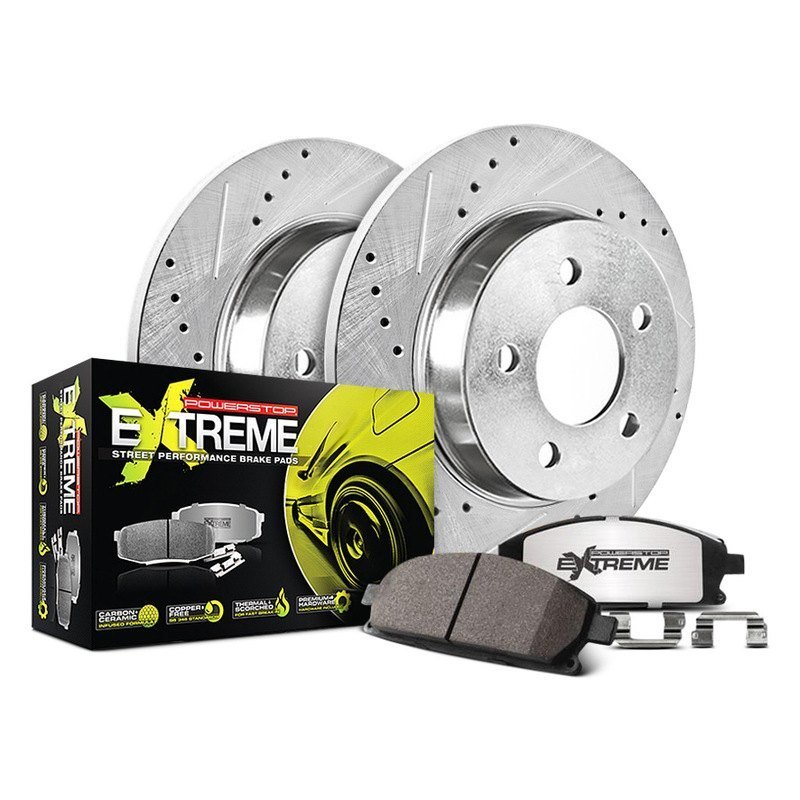 PowerStop® K1174-26 - 1-Click Street Warrior Z26 Drilled and