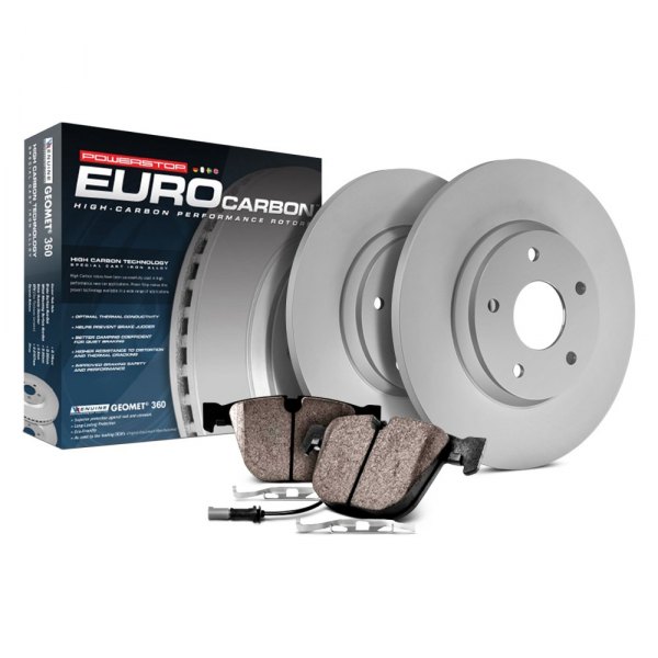  PowerStop® - Euro-Stop™ Premium Plain Rear Brake Kit