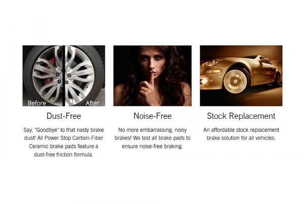 Autospecialty KOE109 1-Click OE交換用ブレーキキット並行輸入 PowerStop® KOE109 - 1-Click Autospecialty OE Replacement Plain