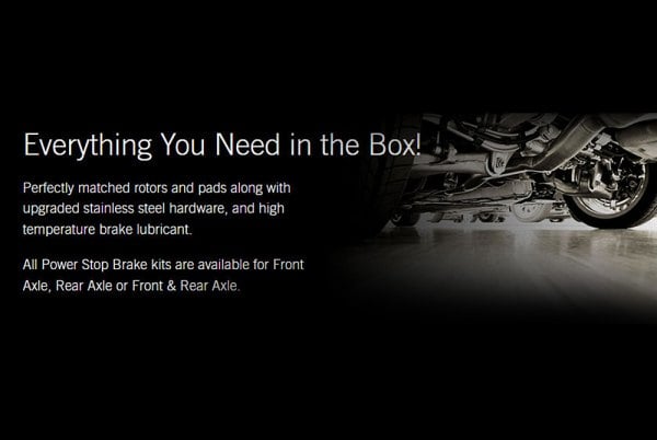 Autospecialty KOE109 1-Click OE交換用ブレーキキット並行輸入 PowerStop® KOE109 - 1-Click Autospecialty OE Replacement Plain