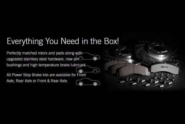 PowerStop® K8938-36 - 1-Click Extreme Z36 Truck and Tow Drilled