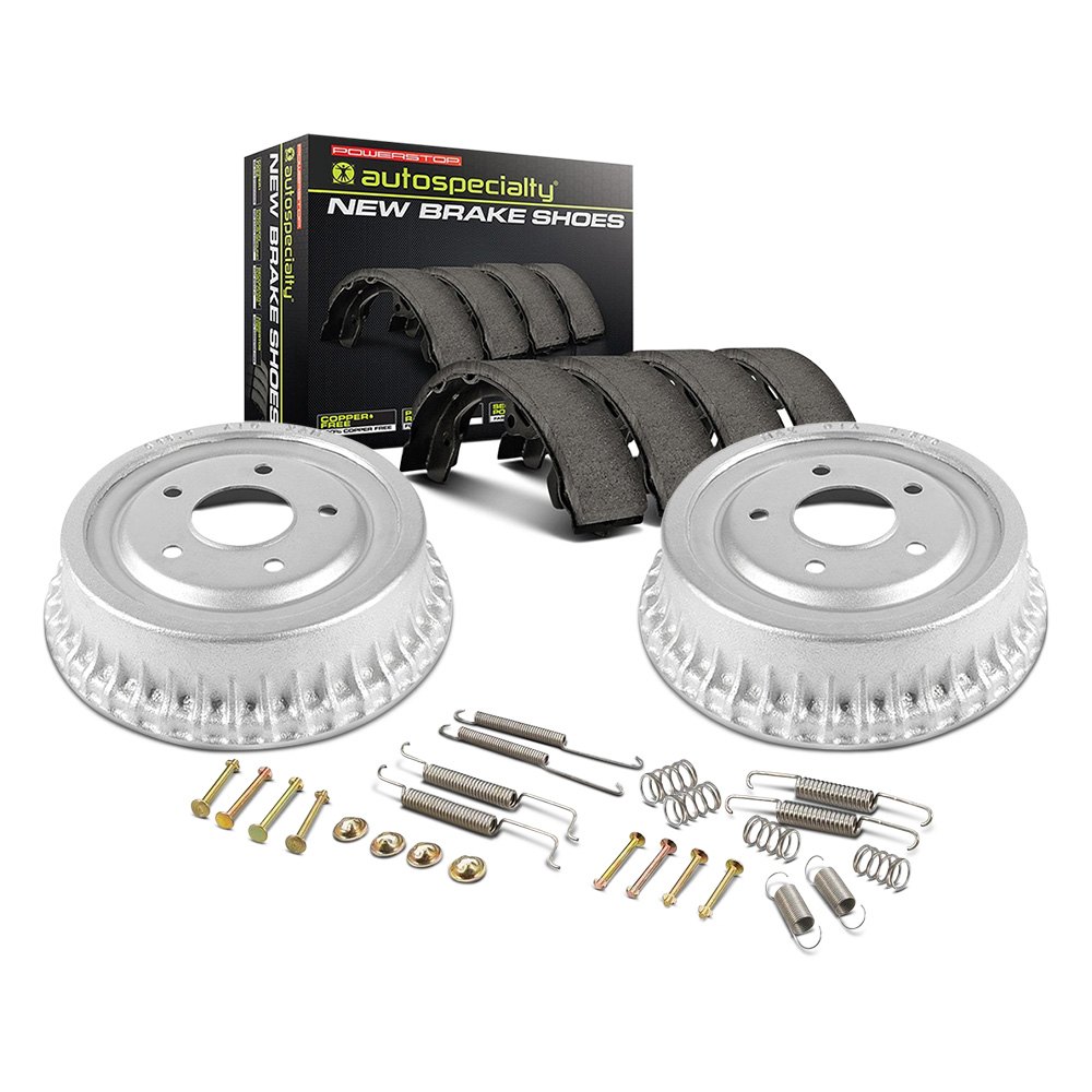 1 Pack Rear Power Stop KOE15363DK Daily Driver Drum and Shoe Kit