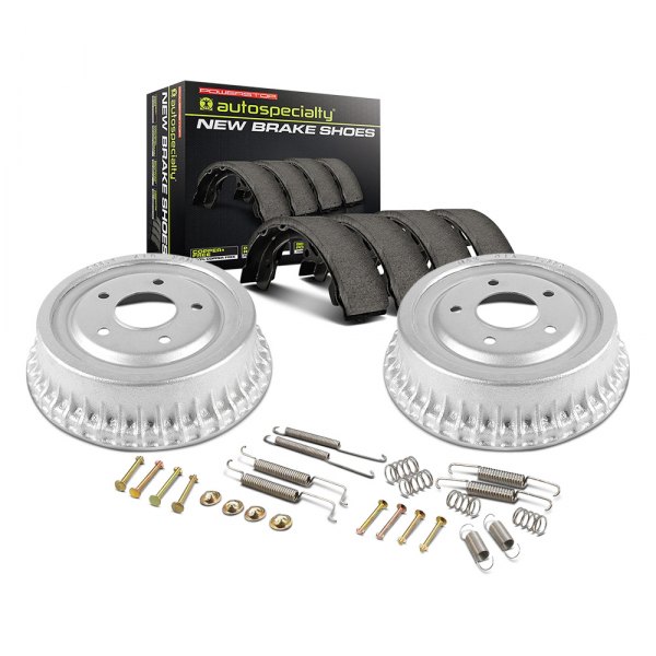 PowerStop® - 1-Click Daily Driver Rear Drum and Shoe Kit