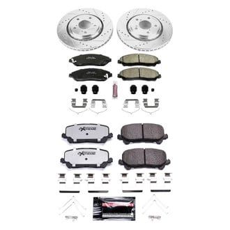 PowerStop® - 1-Click Extreme Truck and Tow Brake Kits Kit