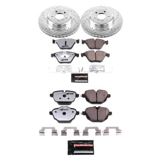 PowerStop® - 1-Click Street Warrior Z26 Brake Kits Kit