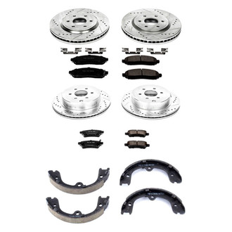 PowerStop® - 1-Click Extreme Truck and Tow Brake Kits Kit