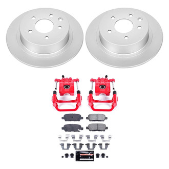 PowerStop® - Z23 Evolution Sport Plain Rear Brake Kit with Calipers