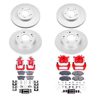 PowerStop® - Z23 Evolution Sport Plain Front and Rear Brake Kit with Calipers
