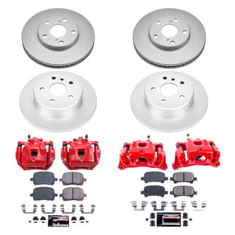 PowerStop® - Z23 Evolution Sport Plain Brake Kit with Calipers