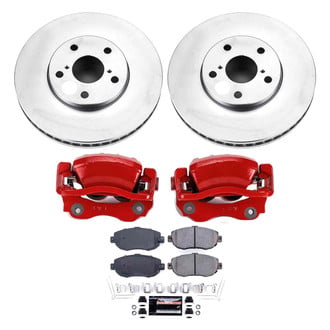 PowerStop® - Z23 Evolution Sport Plain Front Brake Kit with Calipers