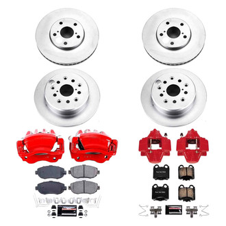 PowerStop® - Z23 Evolution Sport Plain Brake Kit with Calipers